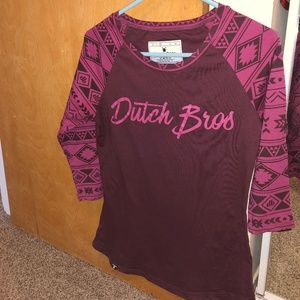Dutch Bros Aztec 3/4 Sleeve